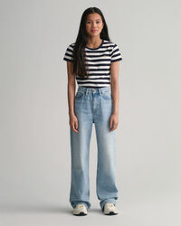 Teen Girls Jeans mit weitem Bein