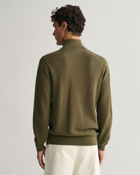 Textured Baumwoll Troyer