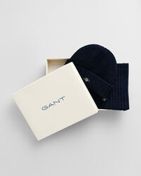 Kids Beanie und Schlauchschal aus Wolle im Geschenkset