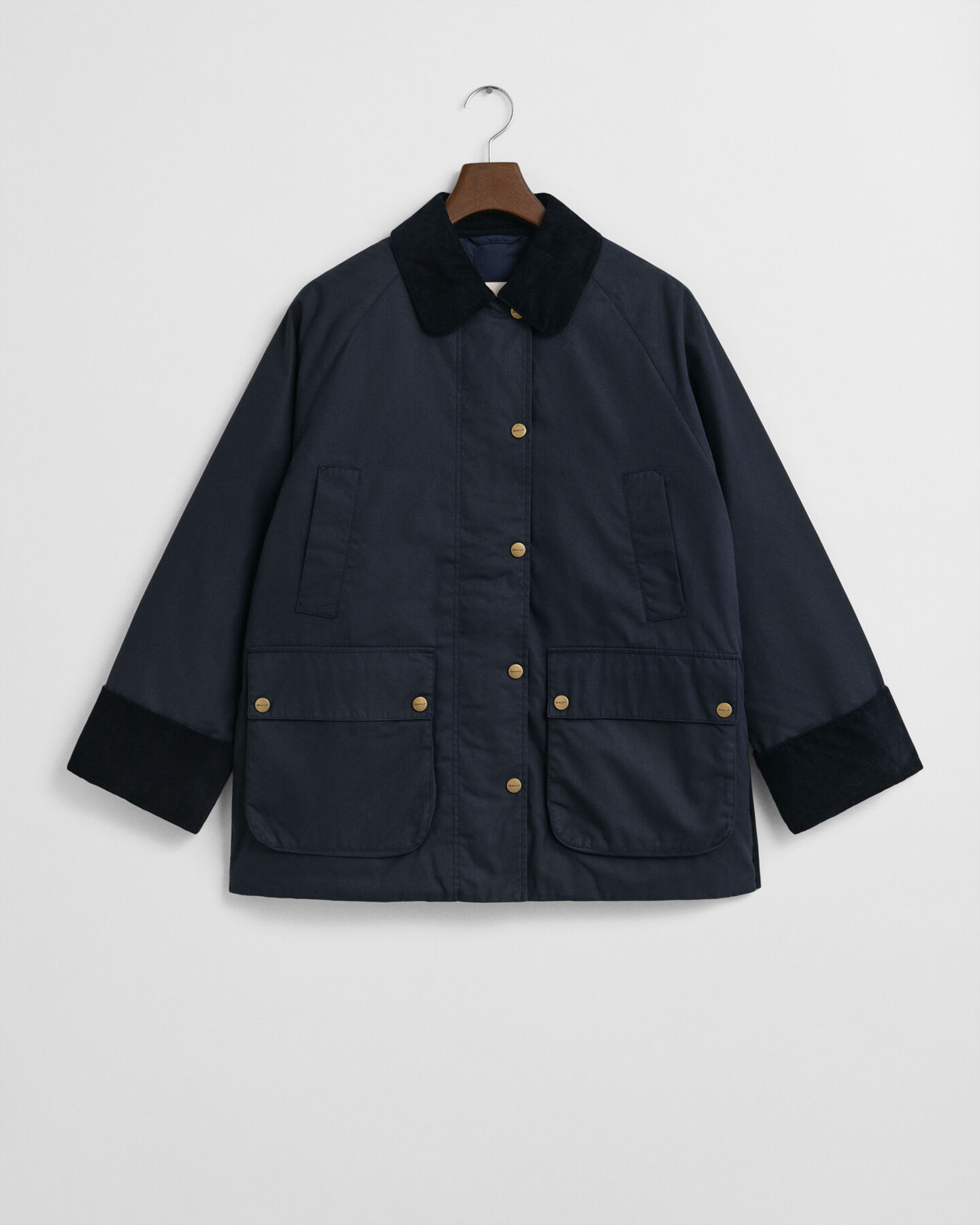 Waxed Cotton Double Decker Jacke