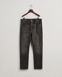 Hayes Slim Fit Jeans mit Vintage-Waschung