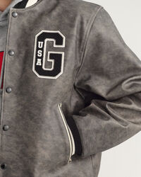 GANT Varsity Jacket aus Leder