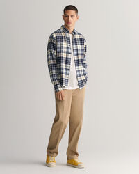 Regular Fit Flanellhemd mit Tartan-Karomuster