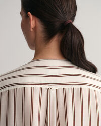 V-Neck Kaftan mit Streifen