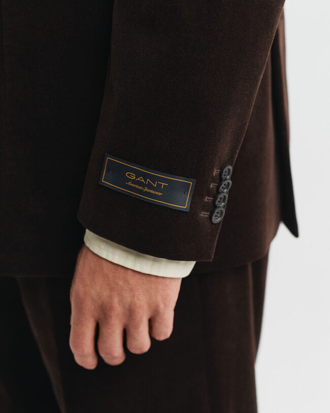 Anzugjackett aus Samt