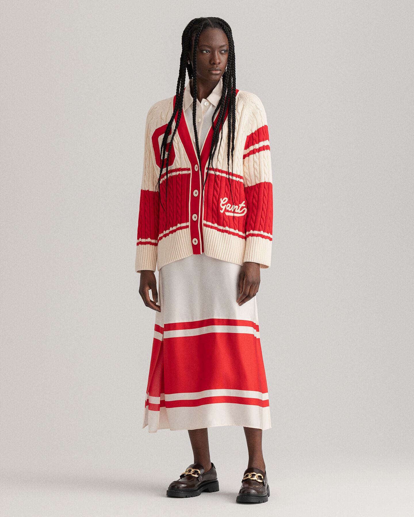 GANT Varsity Strickjacke