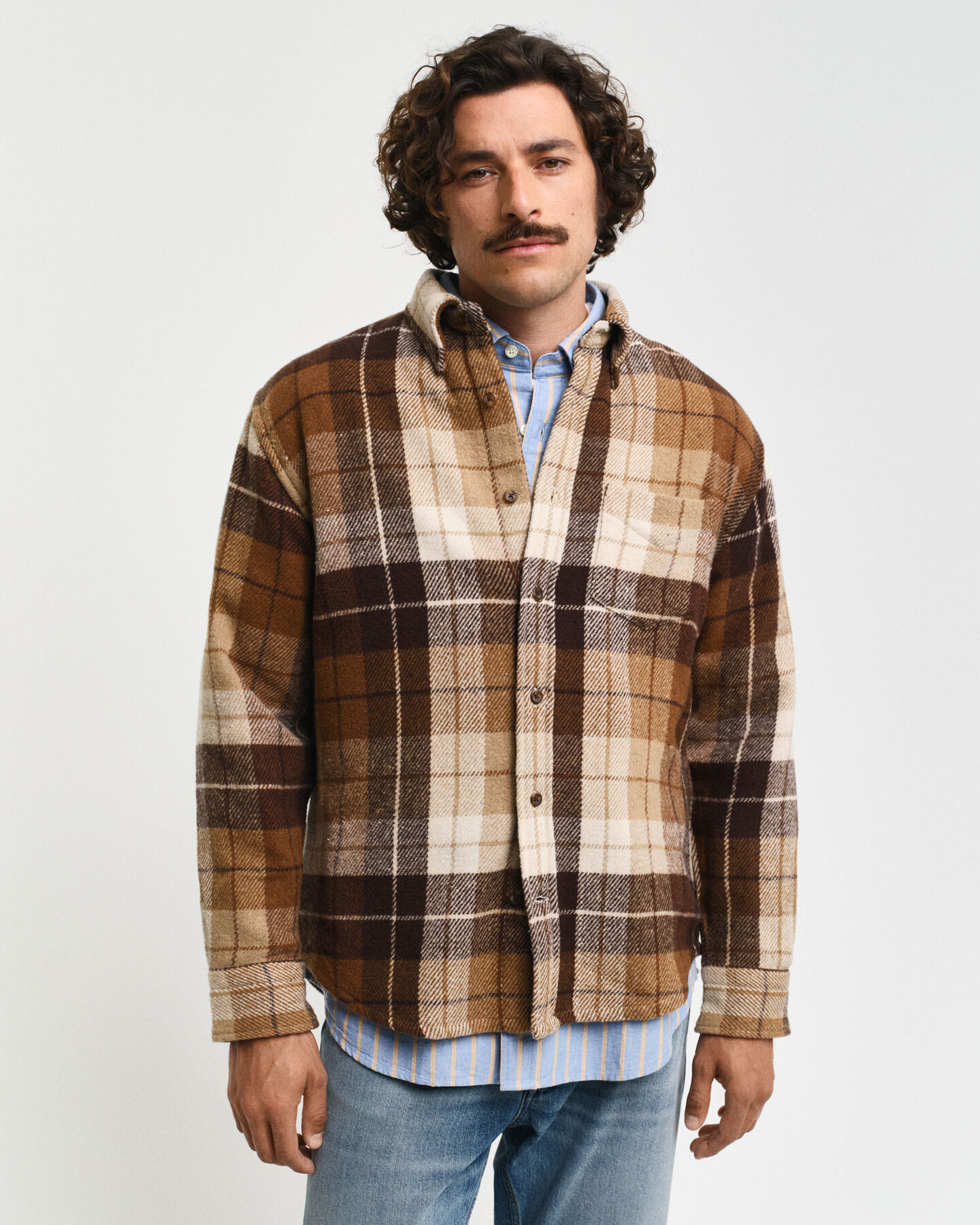 Relaxed Fit Woolster Tartan Hemd