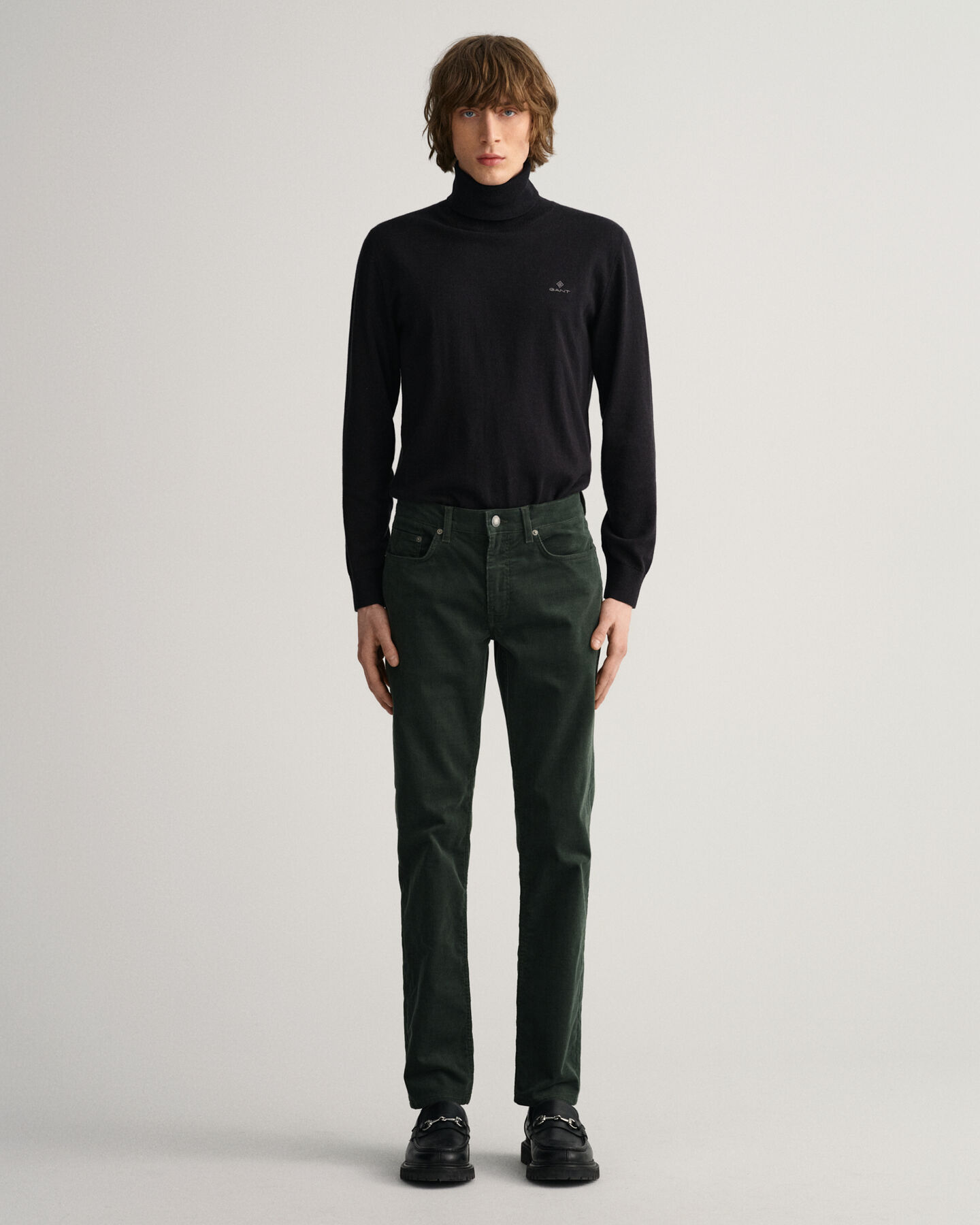 Hayes Slim Fit Cord-Jeans