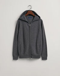 Sweatjacke aus Super Fine Lambswool
