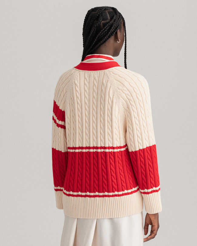 GANT Varsity Strickjacke