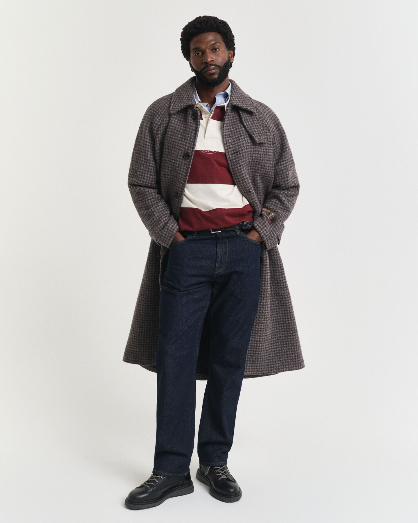 Heavy Rugger mit Blockstreifen