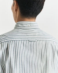 Slim Fit Stretch Oxford-Hemd mit Streifen