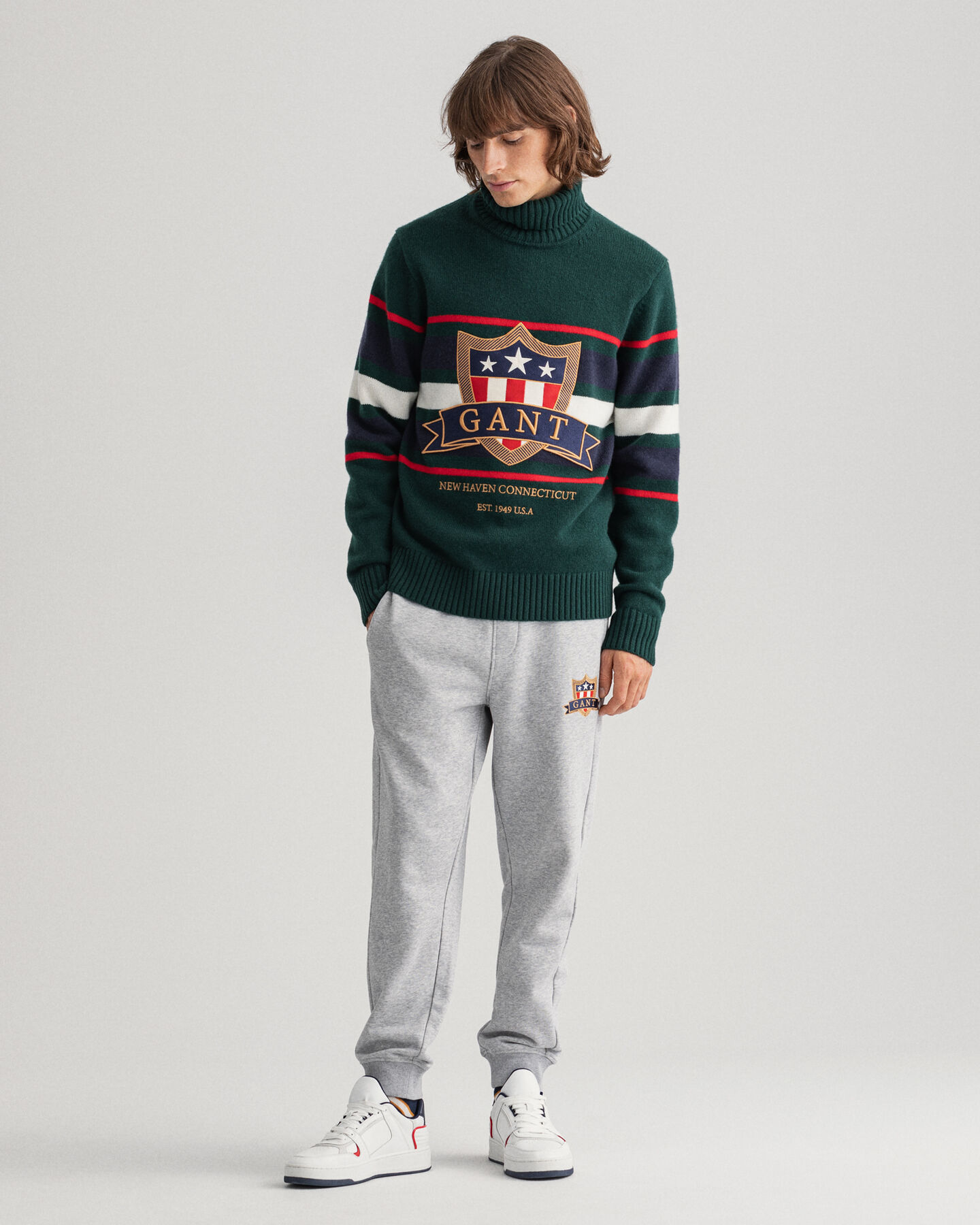 Banner Shield Rollkragenpullover