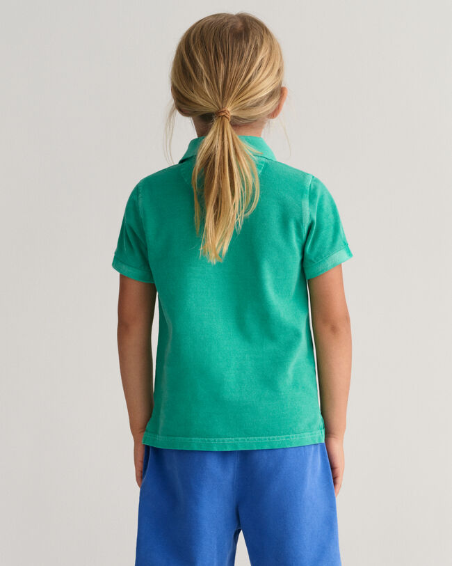 Kids Sunfaded Piqu&eacute; Poloshirt