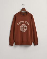 Oversized GANT USA Rundhals-Sweatshirt
