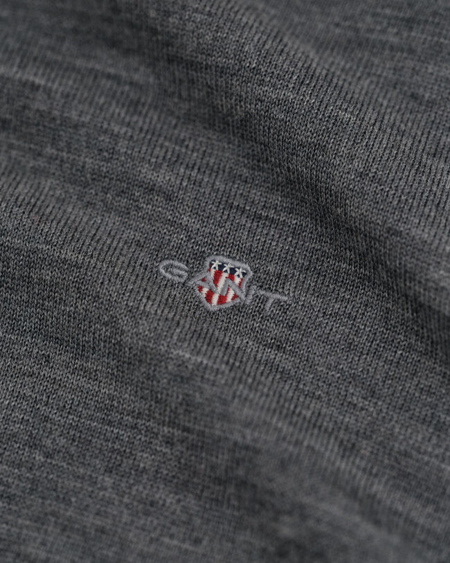 Teens Rundhalspullover aus extrafeiner Merinowolle