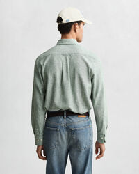 Regular Fit Baumwoll Leinen Hemd