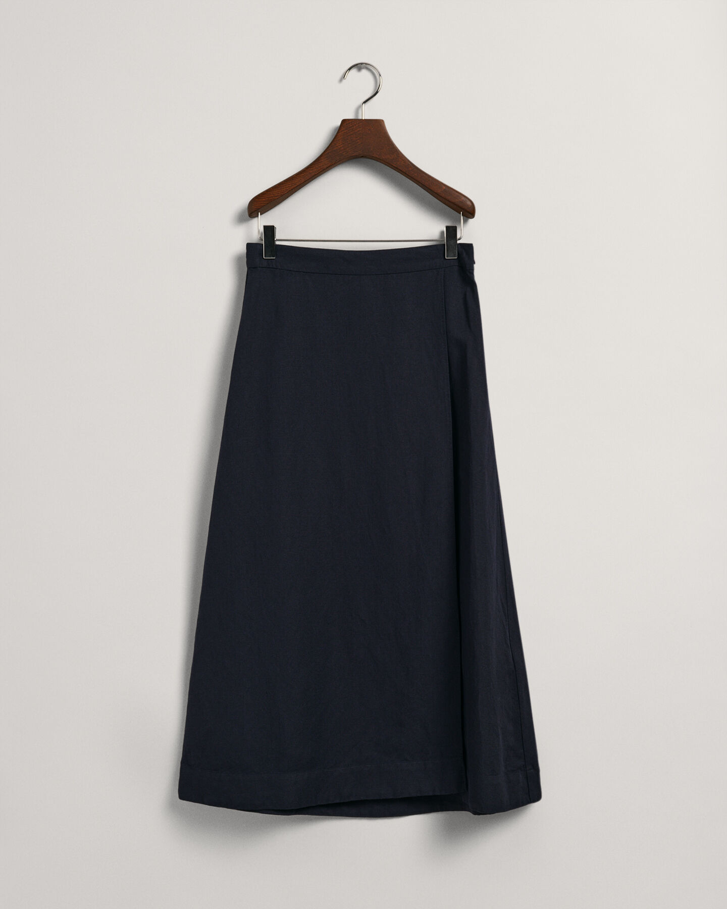 Leinen Viskose Midirock