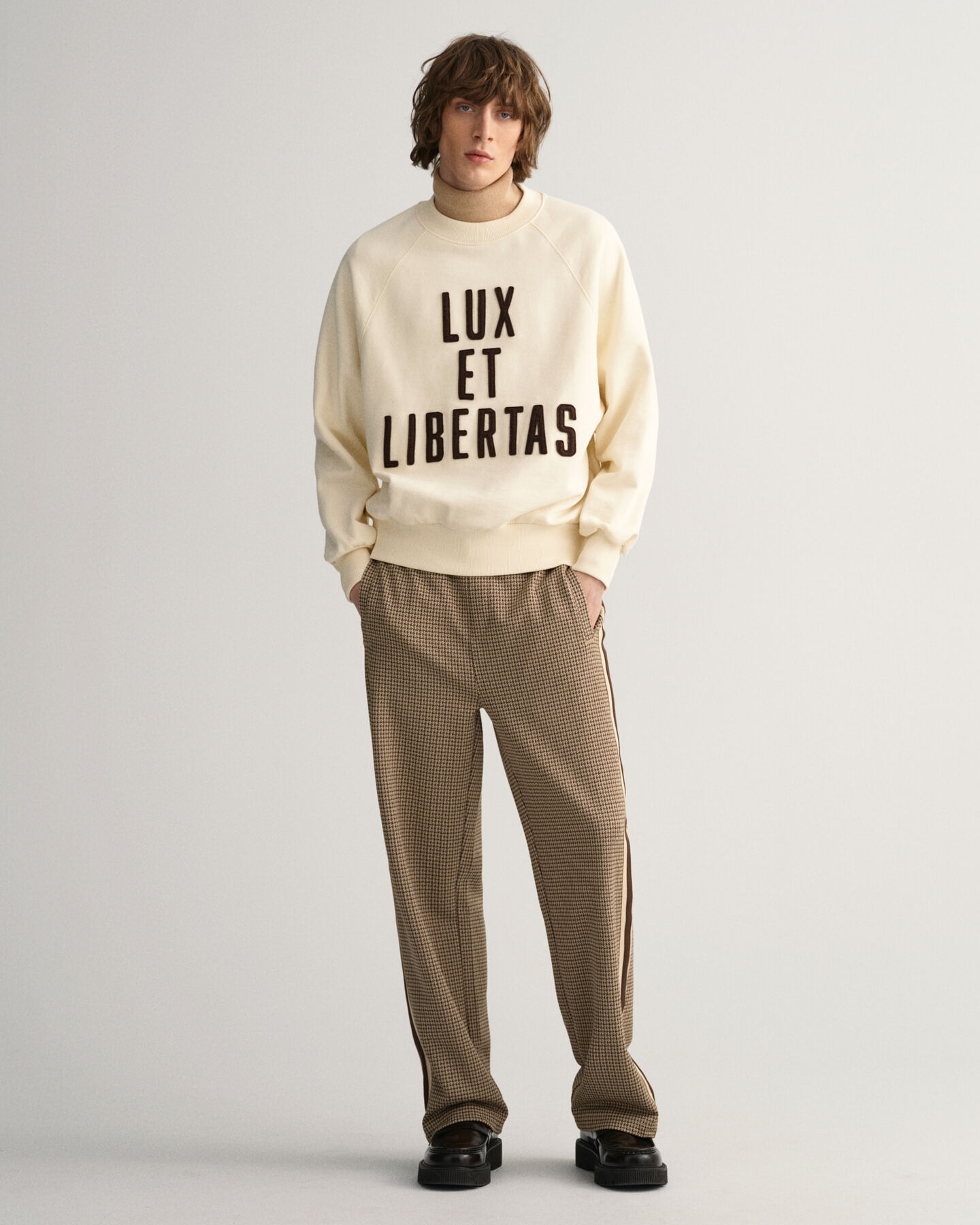 Luxe Rundhals-Sweatshirt