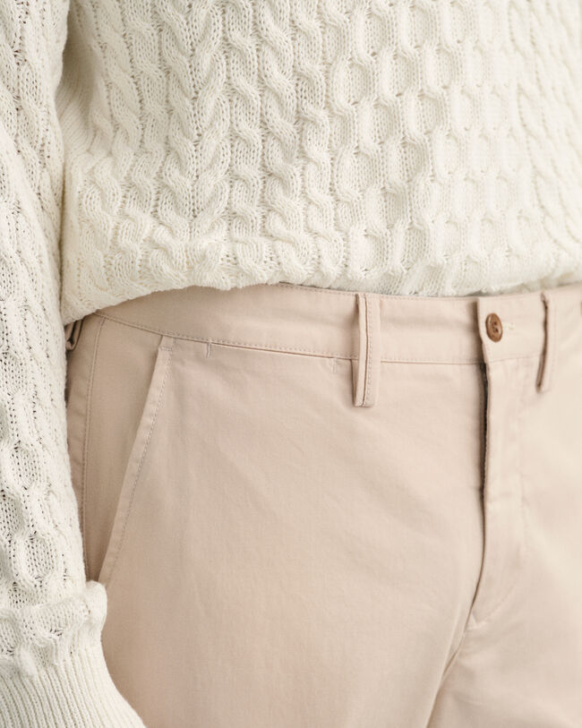 Allister Regular Fit Twill Chinohose