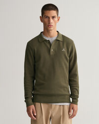 Polopullover aus Baumwoll-Piqu&eacute;