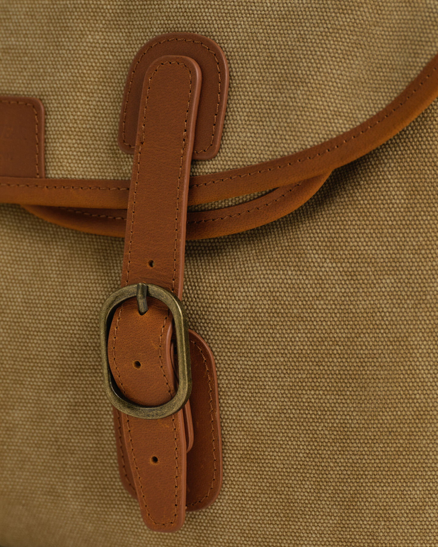 Fishing Tasche aus gewaschenem Canvas