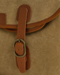 Fishing Tasche aus gewaschenem Canvas