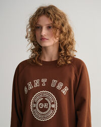 Oversized GANT USA Rundhals-Sweatshirt