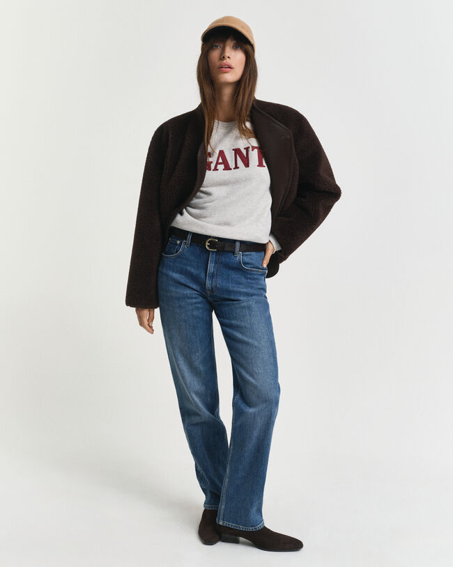 Graphic Rundhals-Sweatshirt