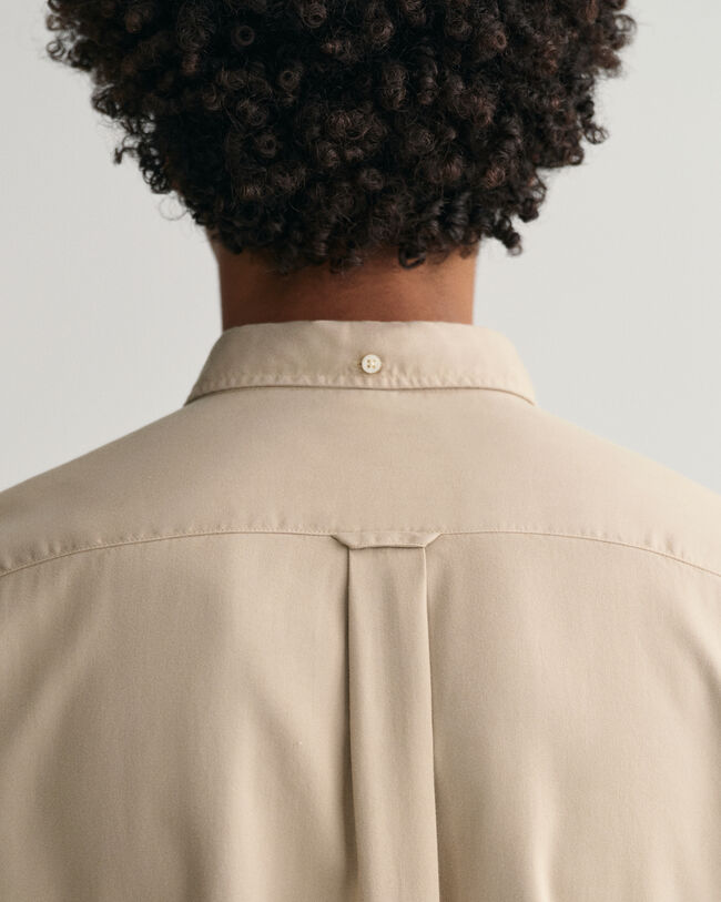 Regular Fit Lyocell Hemd in St&uuml;ckf&auml;rbung