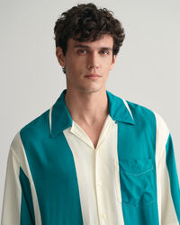 Relaxed Fit Kurzarmhemd aus Viskose