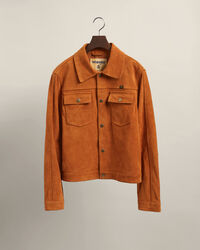 Wrangler x GANT Velourslederjacke