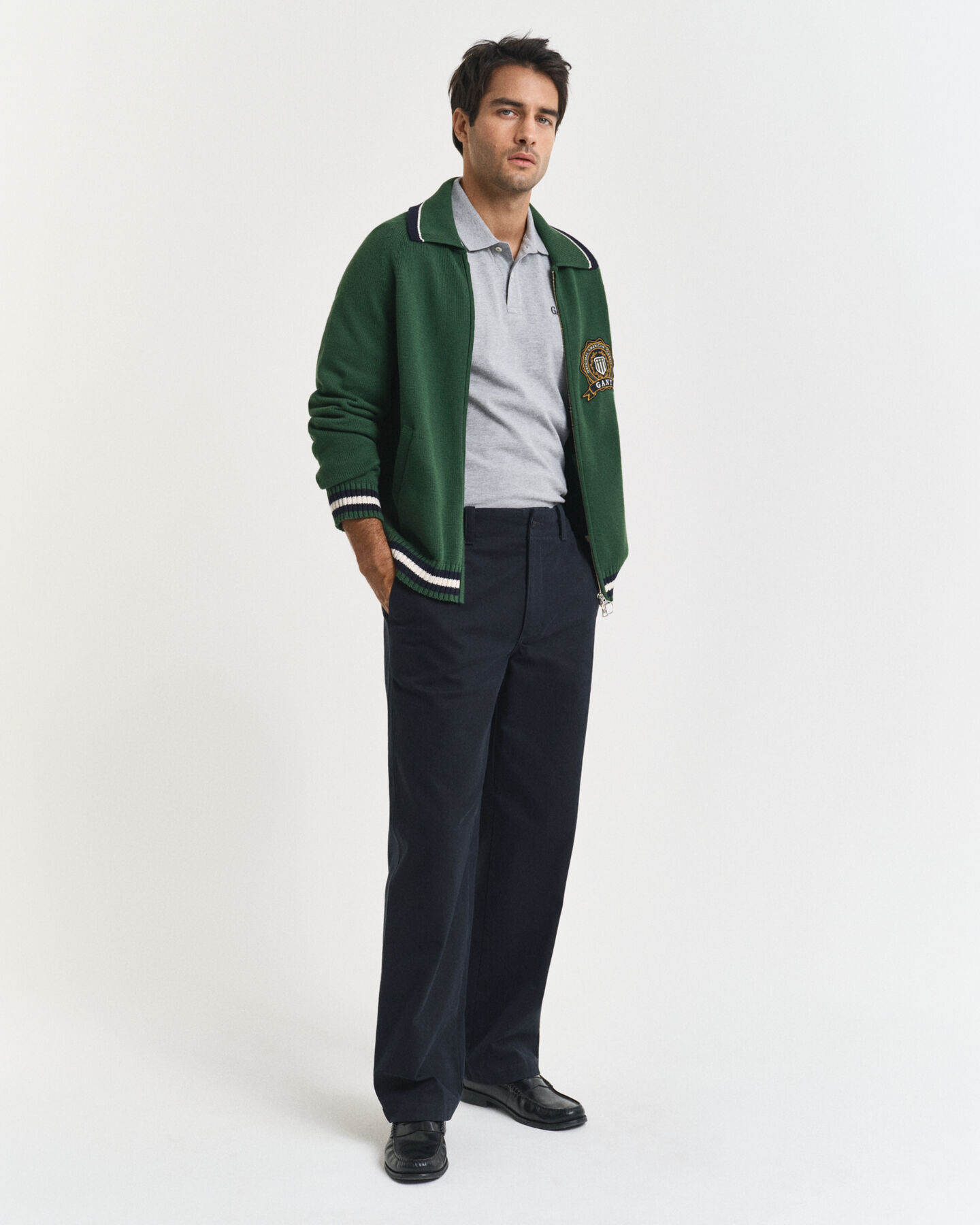 Poloshirt mit kleiner Grafik