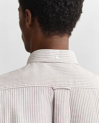 Regular Fit Banker Stripe Classic Oxford-Hemd