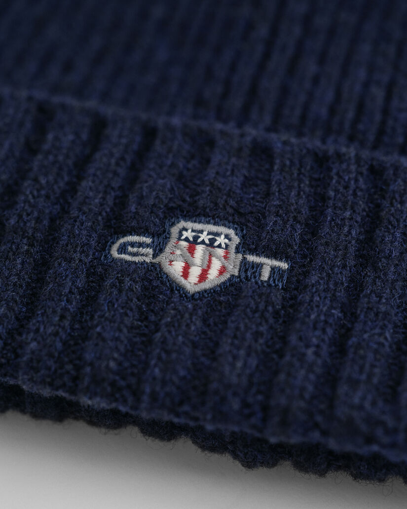 Shield Beanie aus Wolle