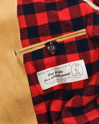 Regular Fit Cord-Sakko