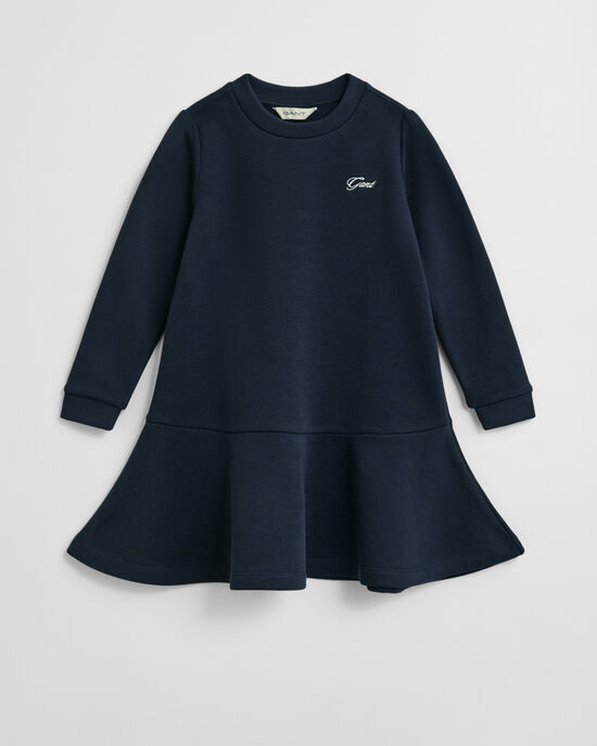 Girls Script Jerseykleid