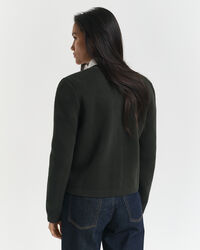 Kontrast Strickjacke