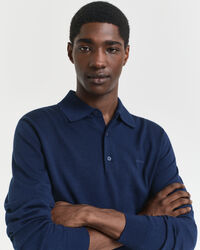 Polopullover aus extrafeiner Merinowolle