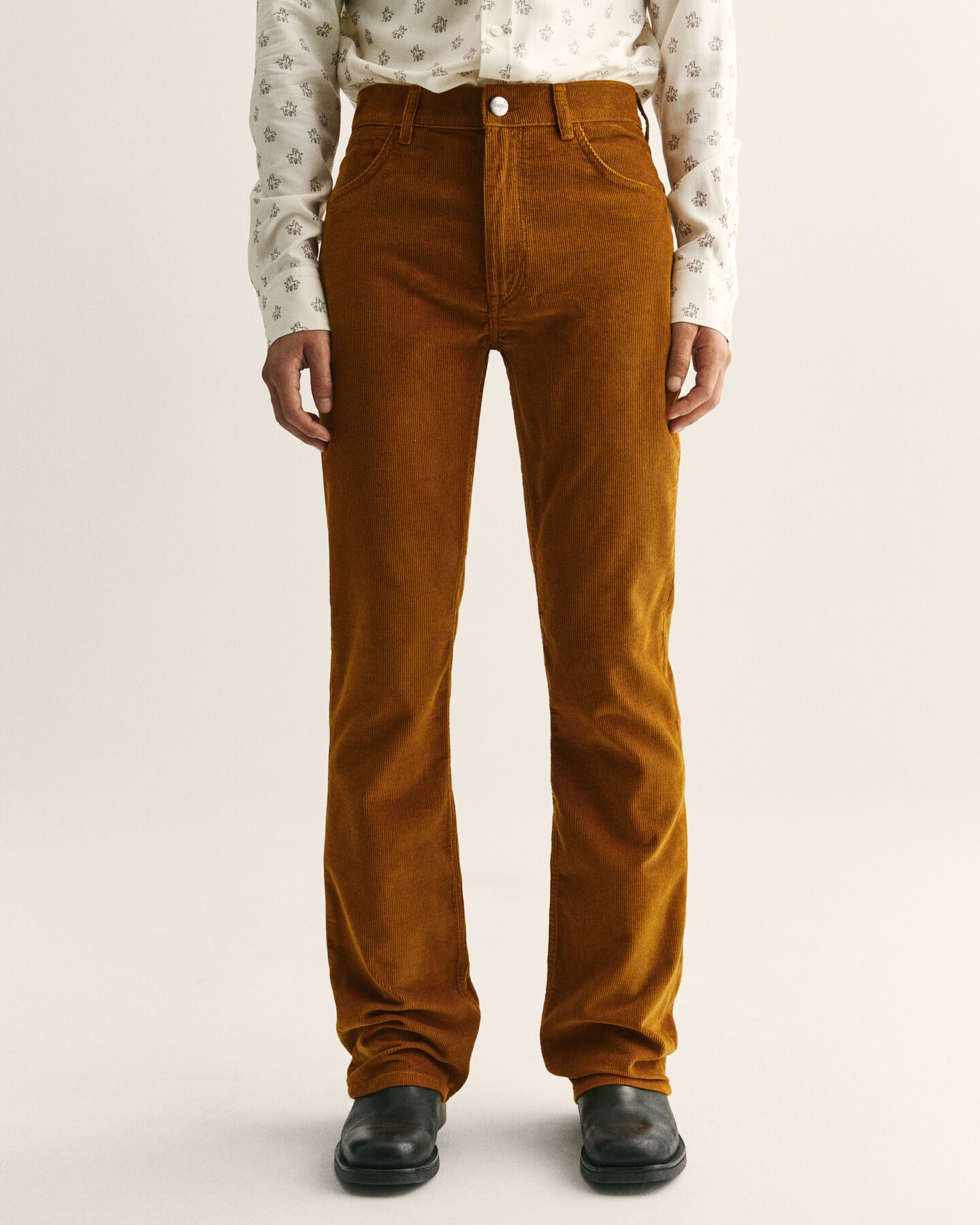 Wrangler x GANT Bootcut Cord-Jeans