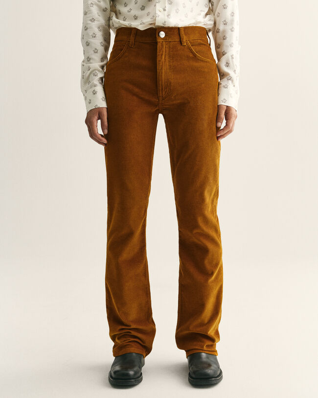 Wrangler x GANT Bootcut Cord-Jeans