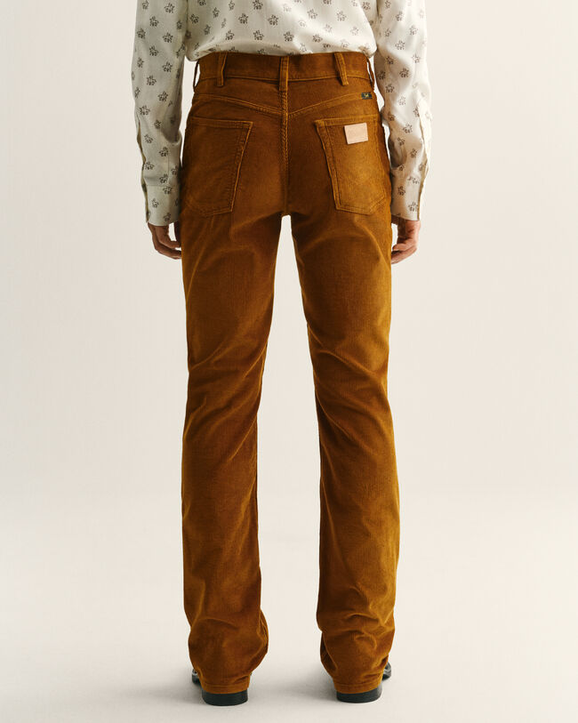 Wrangler x GANT Bootcut Cord-Jeans
