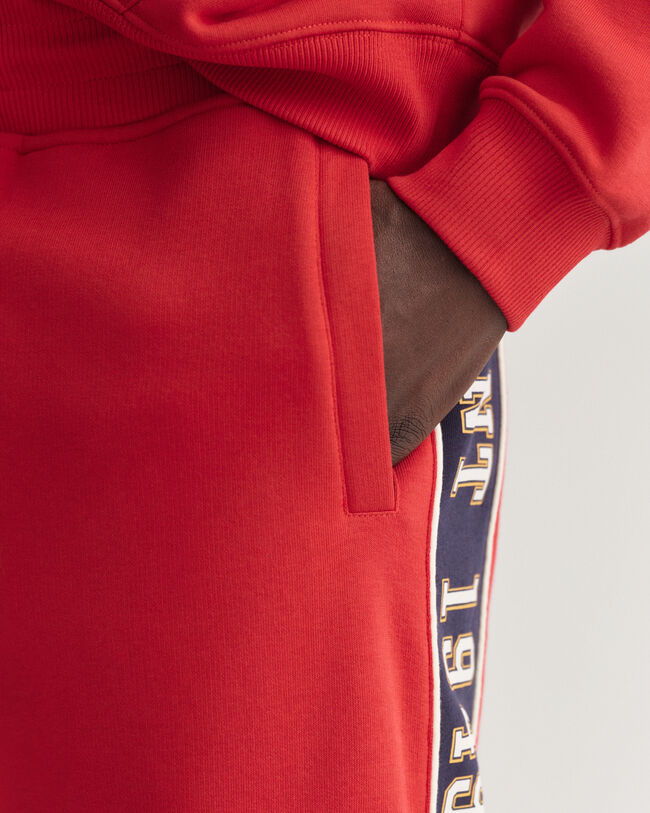 Sweathose mit Kontrasteins&auml;tzen