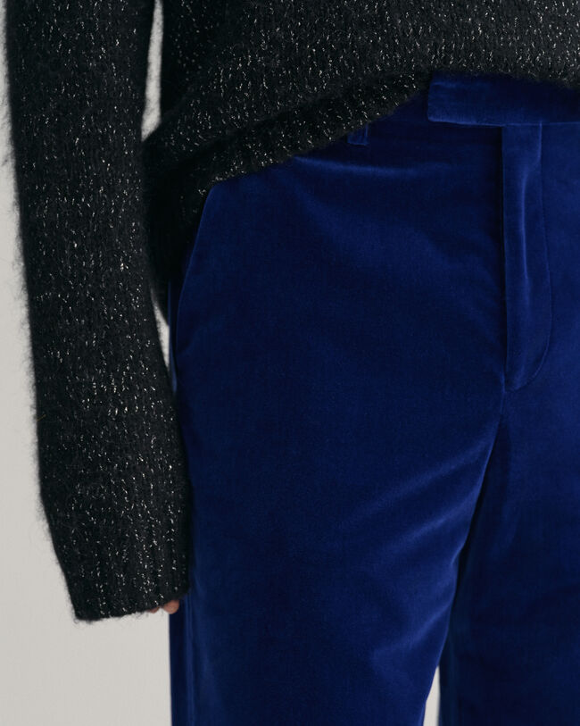 Anzughose aus Samt