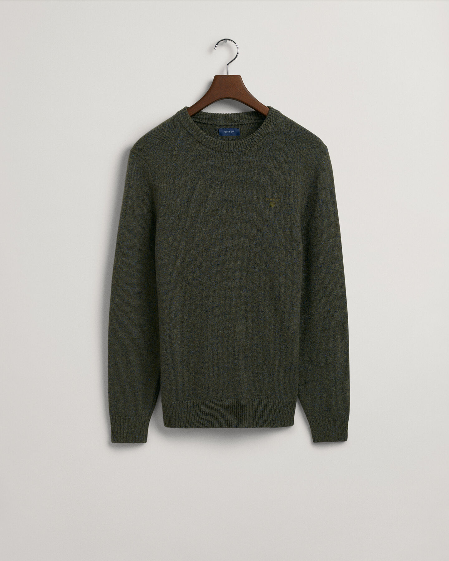 Neps Melange Rundhalspullover