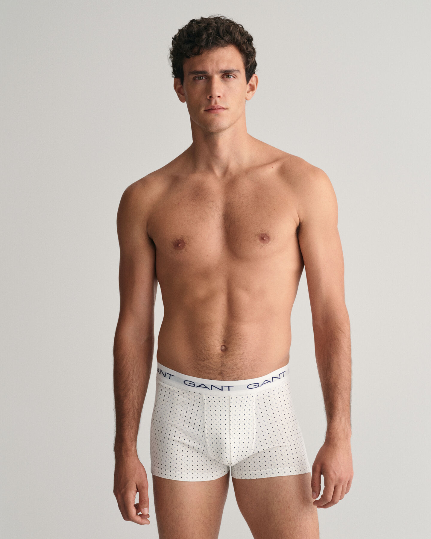 3er-Pack Boxershorts mit Mini-Print in Geschenkbox