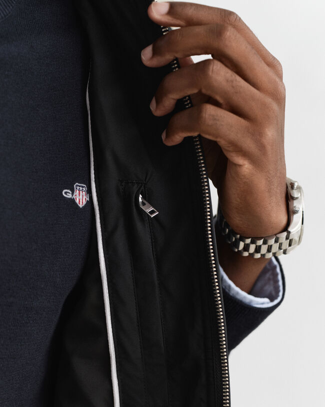 Gesteppte Windcheater Weste