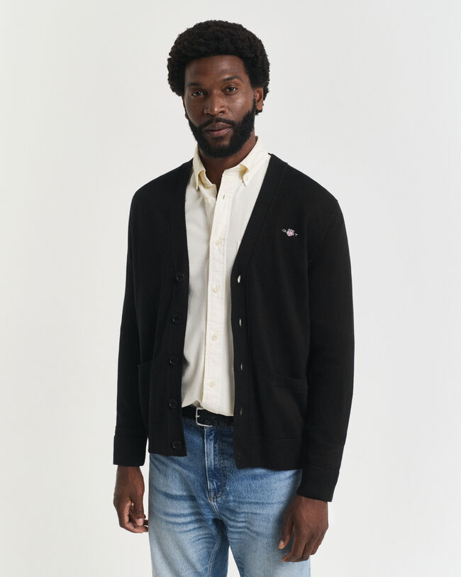 Casual Cotton Strickjacke