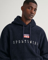 Retro Flag Fleece-Hoodie