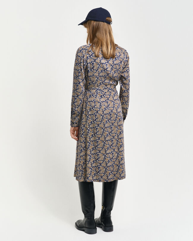 Paisley Hemdblusenkleid